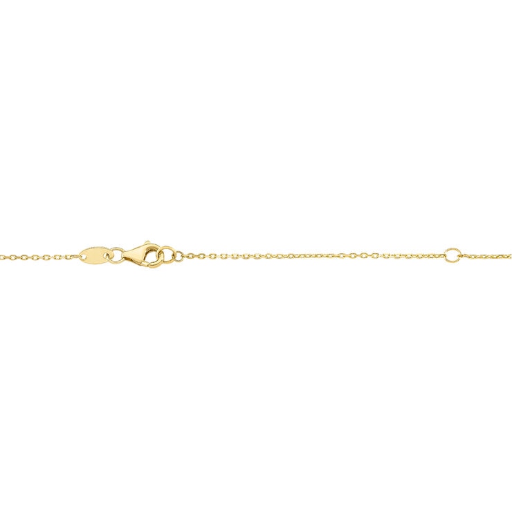 Collar de Oro de Corazón de 14k — Imagen 4 de 4