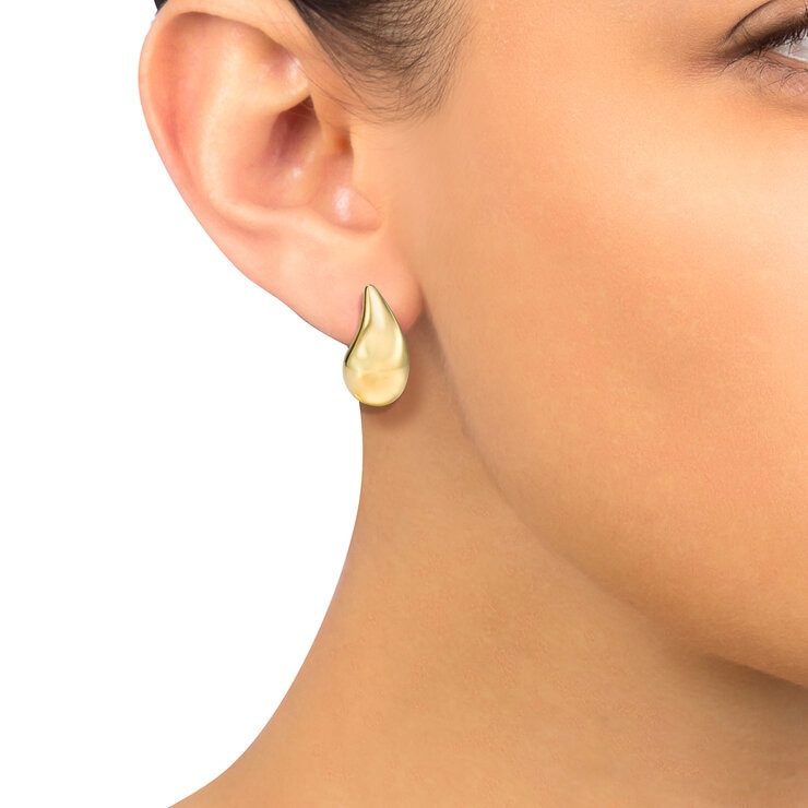 Aretes, Oro Amarillo de 14K — Imagen 2 de 4