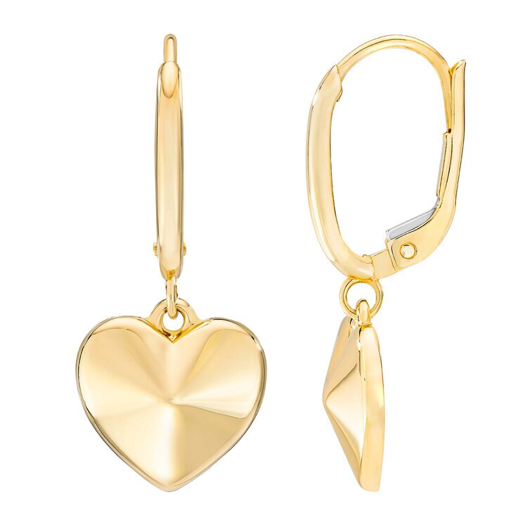 Aretes, Oro Amarillo de 14K — Imagen 3 de 4