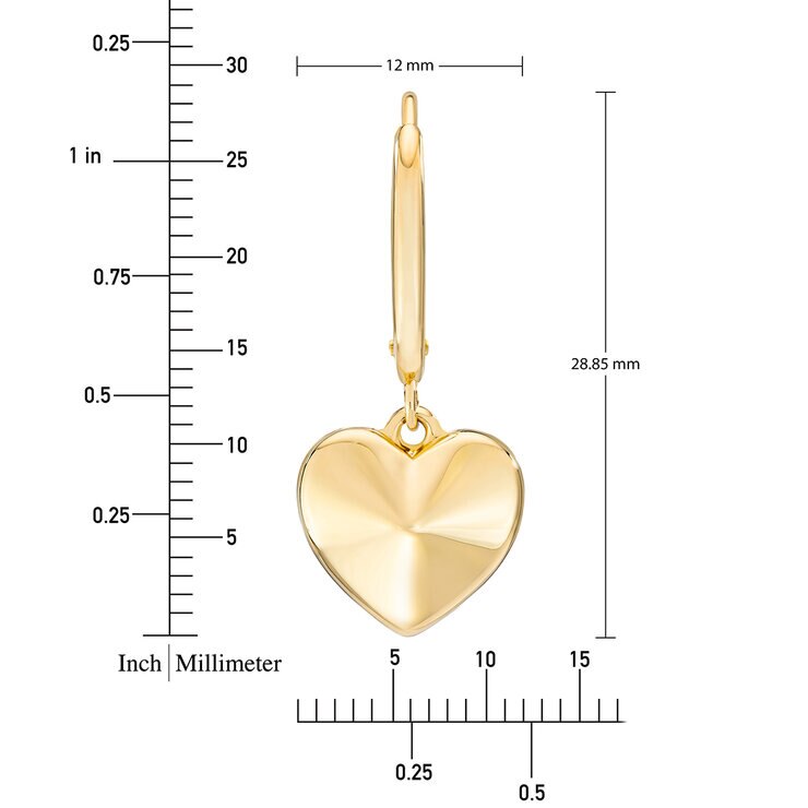 Aretes, Oro Amarillo de 14K — Imagen 4 de 4