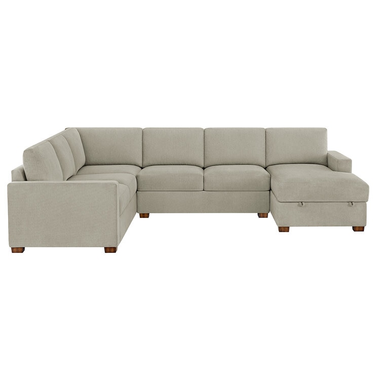 Thomasville, Glenn, Seccional de Tela de 3 Piezas con Chaise con Almacenamiento — Imagen 4 de 4