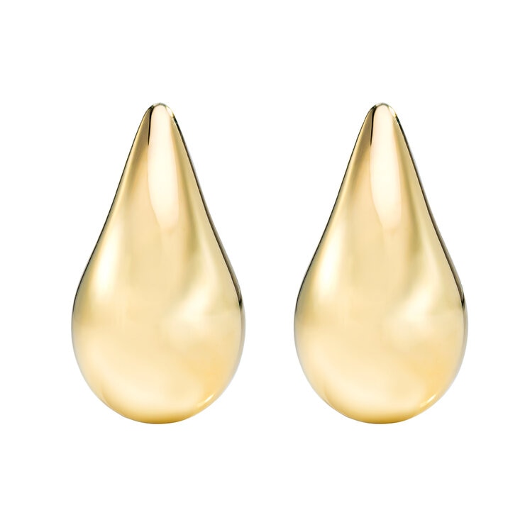 Aretes, Oro Amarillo de 14K — Imagen 3 de 4