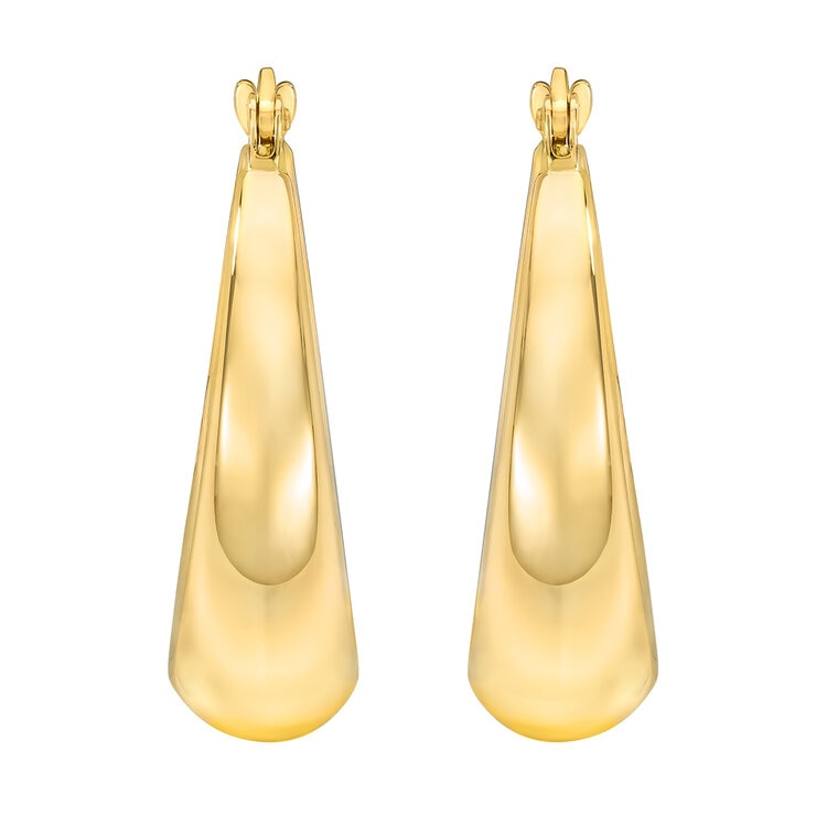 Aretes, Oro Amarillo de 14K — Imagen 2 de 4