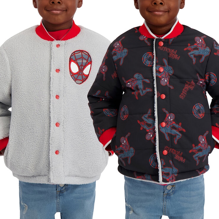 Chamarra reversible para Niños y Niñas Varias Tallas y Colores — Imagen 3 de 4