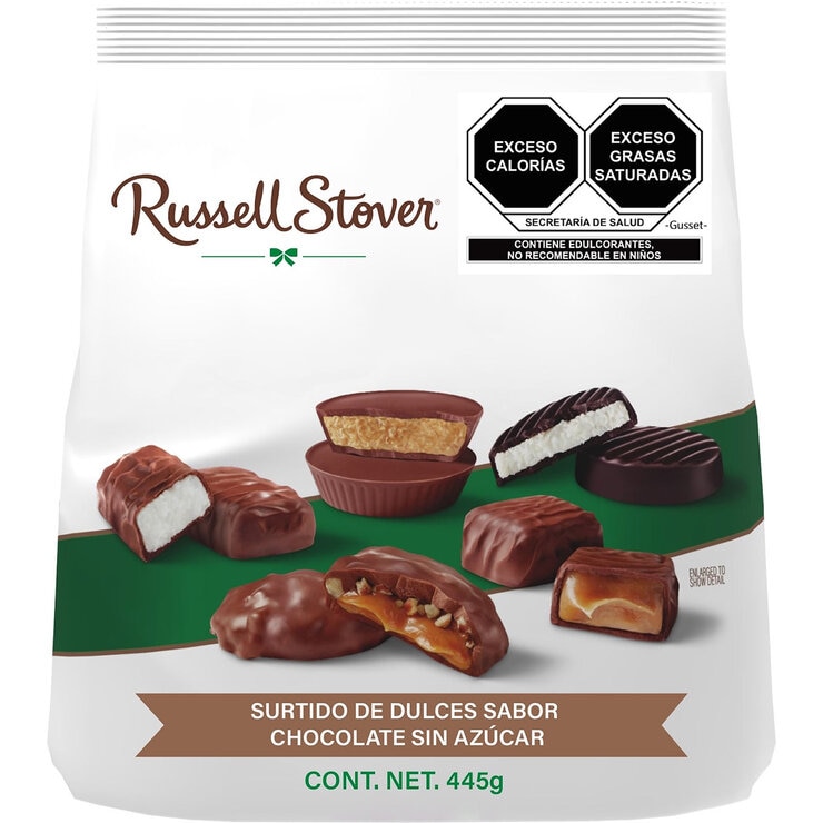 Russel Stover Surtido de Dulces Sabor Chocolate Sin Azúcar 445 g — Imagen 1 de 2