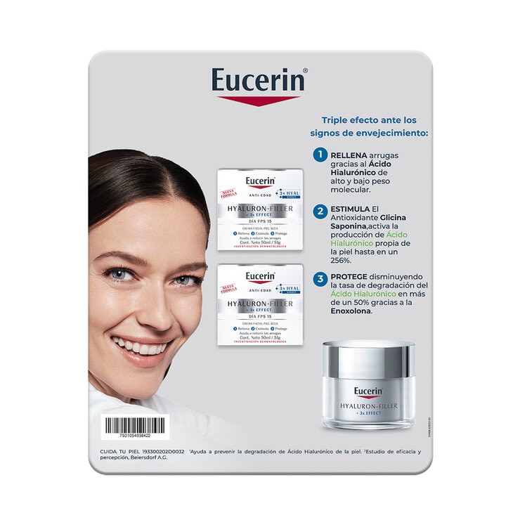 Eucerin Hyaluron Filler Crema 2/50 ml — Imagen 2 de 2