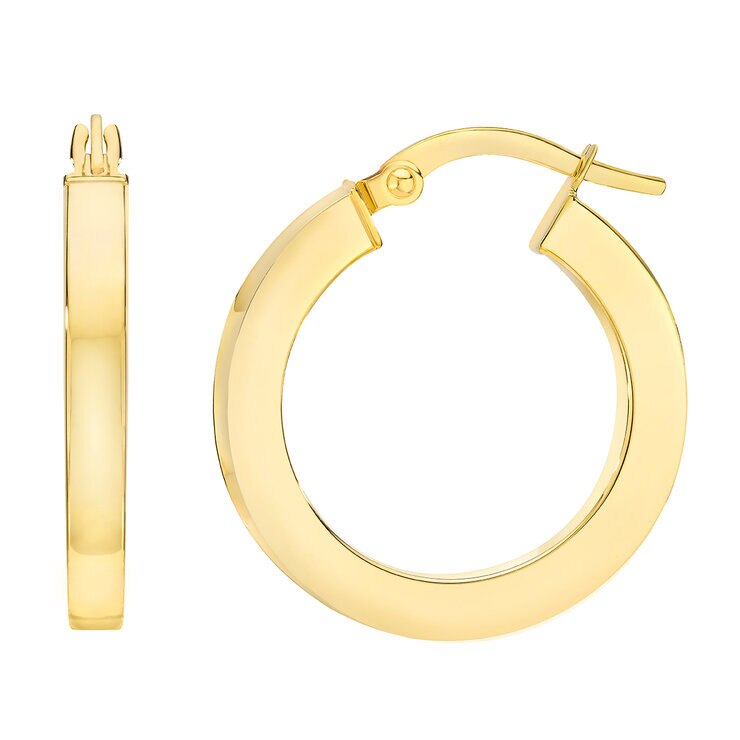 Aretes, Oro Amarillo de 14K — Imagen 4 de 4