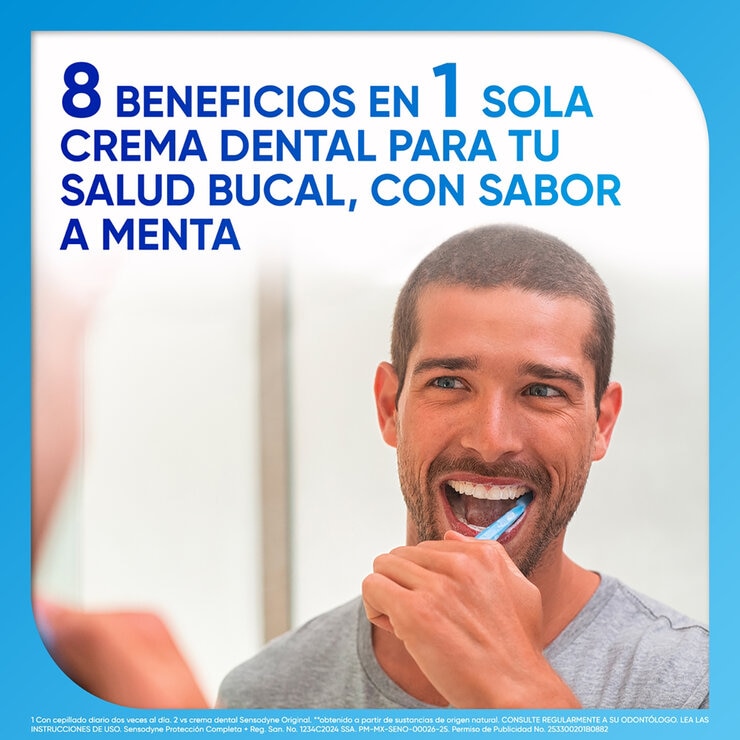 Sensodyne Protección Completa, 5 pzas de 180 g — Imagen 3 de 4