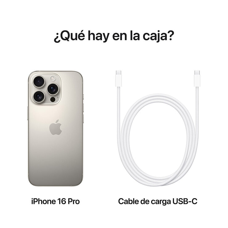 Apple iPhone 16 Pro 1TB Titanio Natural — Imagen 3 de 4