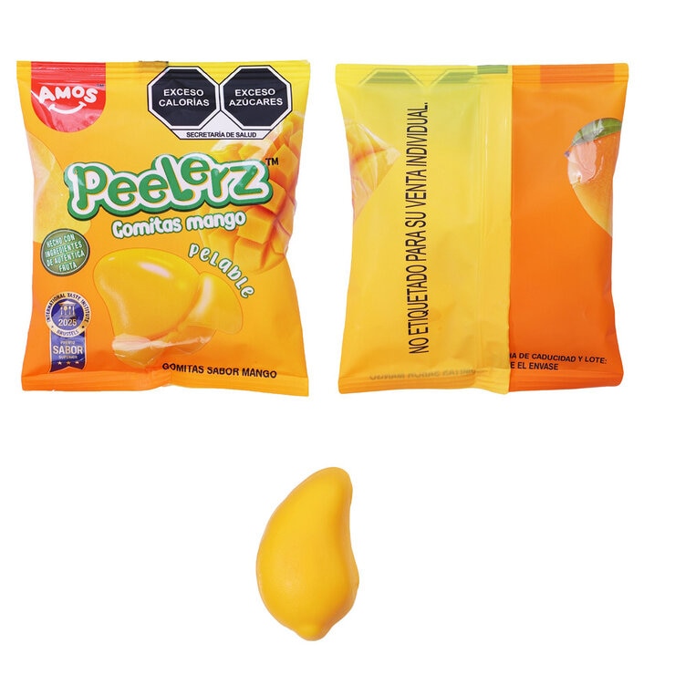 Amos Peelerz Gomitas de Mango 34/30 g — Imagen 3 de 4