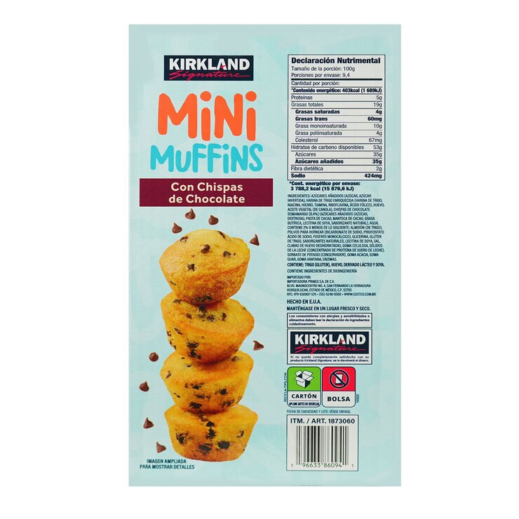 Kirkland Signature Mini Muffin Bites 20/47 g — Imagen 4 de 4