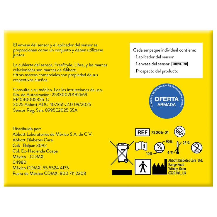 Freestyle Libre 2 Plus Monitoreo de Glucosa 2 Sensores — Imagen 2 de 4