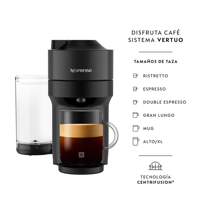 Nespresso Cafetera Pop Vertuo con termo incluye 12 cápsulas de café — Imagen 3 de 4