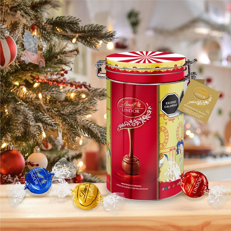 Lindt Lata Carrusel con Chocolates de Relleno Suave 2/192 g — Imagen 2 de 3