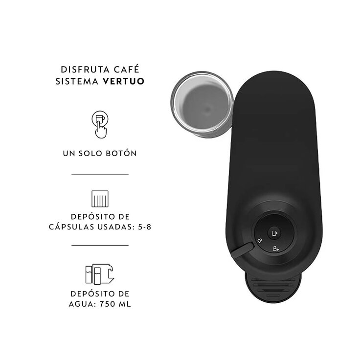 Nespresso Cafetera Pop Vertuo con termo incluye 12 cápsulas de café — Imagen 4 de 4