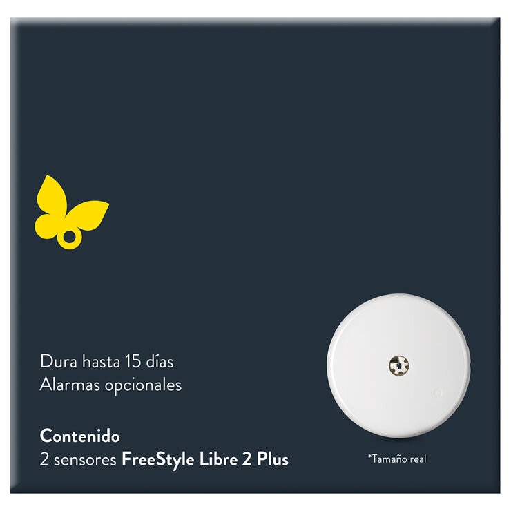 Freestyle Libre 2 Plus Monitoreo de Glucosa 2 Sensores — Imagen 4 de 4