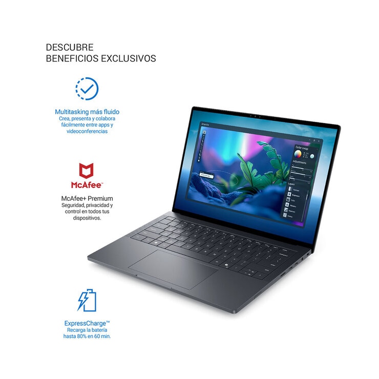 DELL Pro Max 14 Premium Laptop 14" Full HD+ Intel Core Ultra 7 32GB 1TB — Imagen 2 de 4