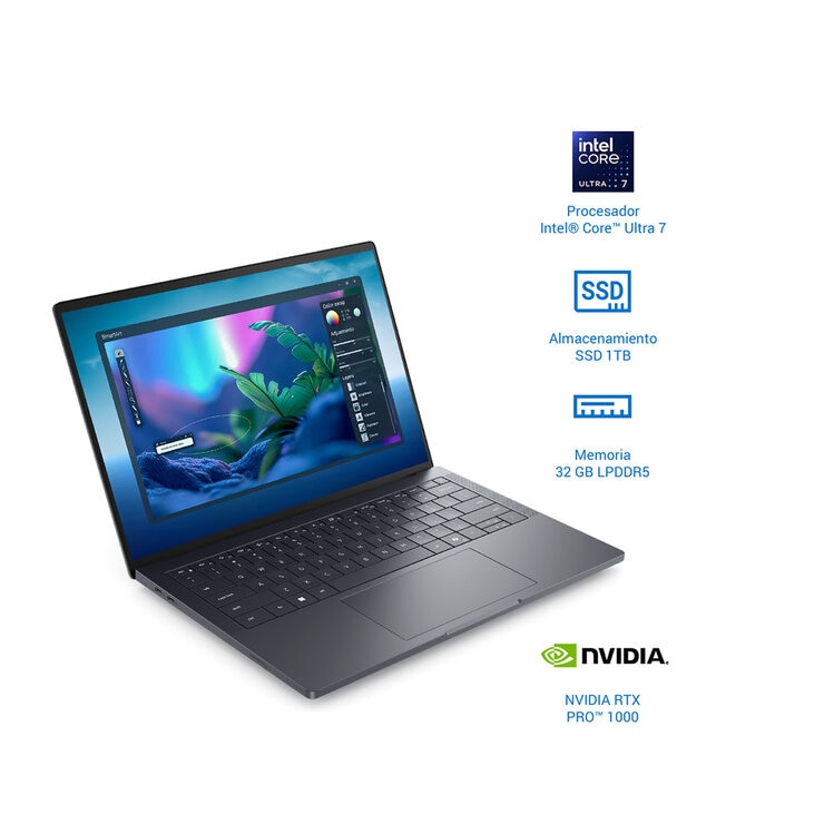 DELL Pro Max 14 Premium Laptop 14" Full HD+ Intel Core Ultra 7 32GB 1TB — Imagen 3 de 4