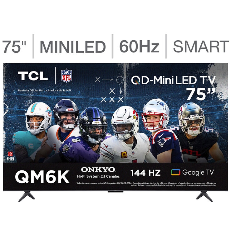TCL Pantalla 75" MINI LED 4K Google TV — Imagen 1 de 4