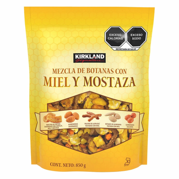Kirkland Signature Mezcla de Botanas con Miel y Mostaza 850 g — Imagen 1 de 3