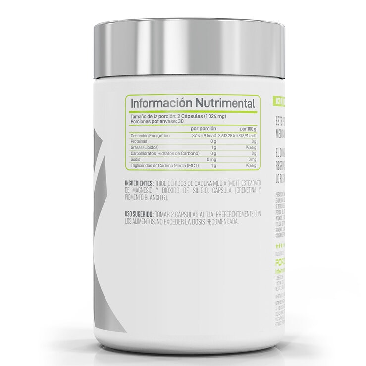 Forzagen Mct Oil 60 Cápsulas — Imagen 2 de 2