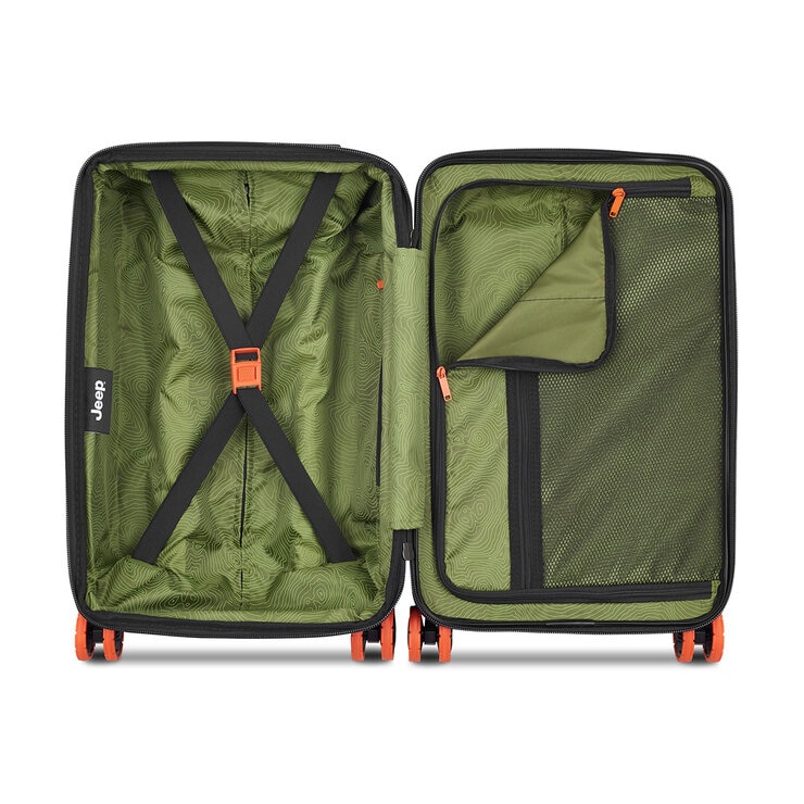 Jeep Maleta Carry On Rígida Expandible Negra — Imagen 3 de 4
