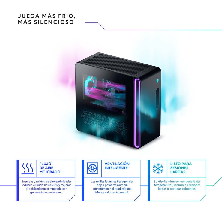 DELL Alienware Aurora Gaming ACT 1250 Desktop Tower Intel Core Ultra 7 32GB 1TB SSD — Imagen 4 de 4