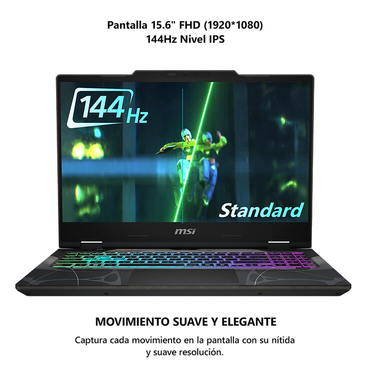 MSI Cyborg 15 Gaming Laptop 15.6" FHD AMD Ryzen 7 16GB 1TB SSD — Imagen 2 de 4