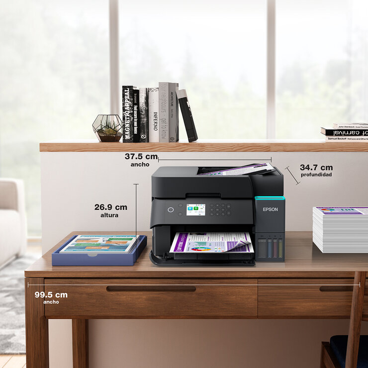 Epson EcoTank L6370 Impresora Multifuncional a color Wifi y Duplex — Imagen 3 de 4
