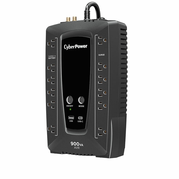 CyberPower UPS Regulador de Voltaje CM900AVRLCD