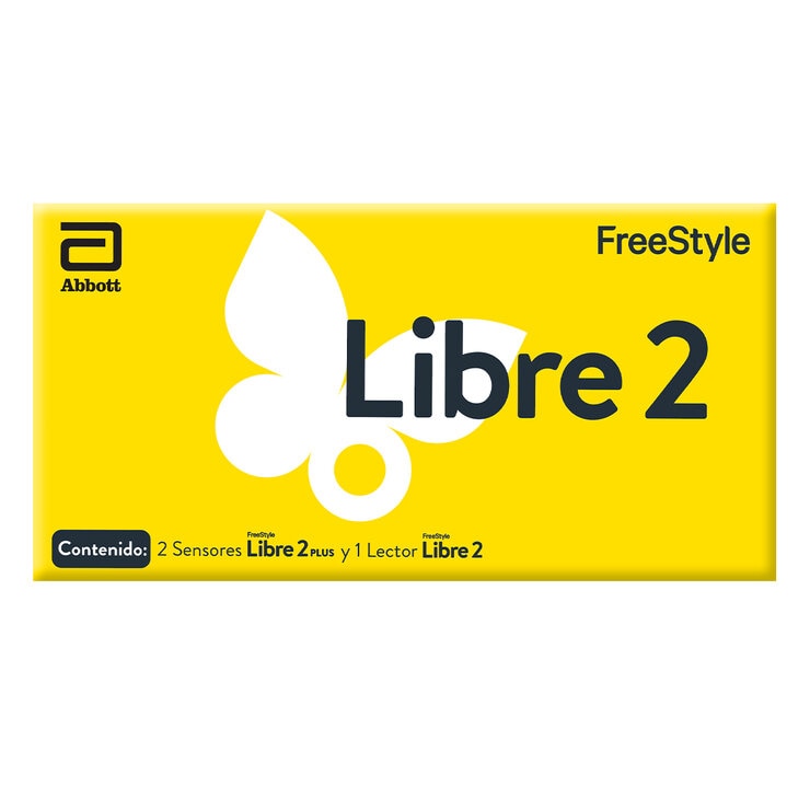 Freestyle Libre 2 Plus Monitoreo de Glucosa 1 Lector y 2 Sensores — Imagen 1 de 2