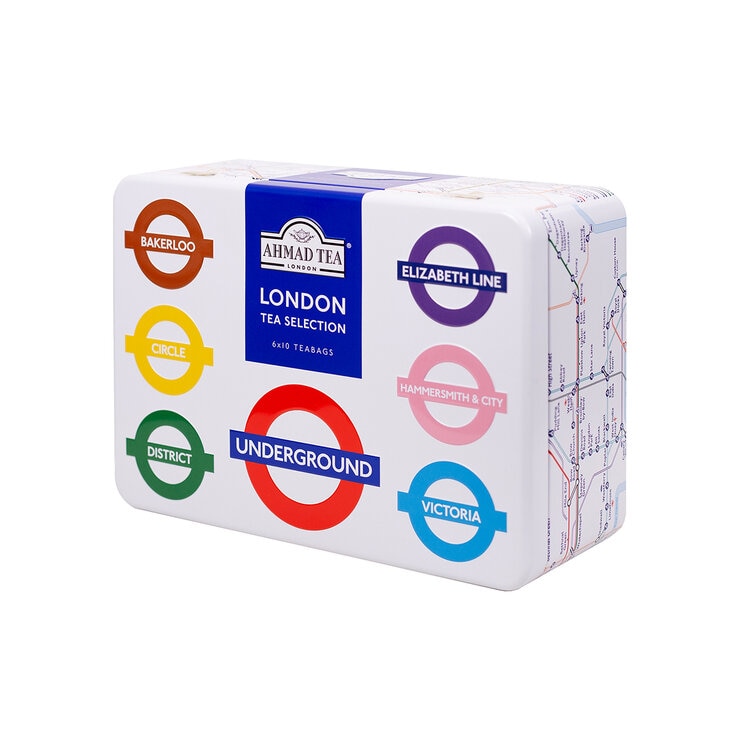 Ahmad Tea London Lata con 60 Sobres — Imagen 2 de 3