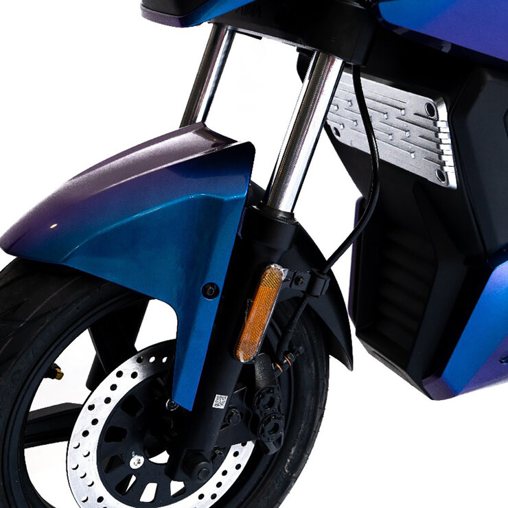 OMO Motocicleta Eléctrica Odysseus S3 Plus Azul — Imagen 2 de 4