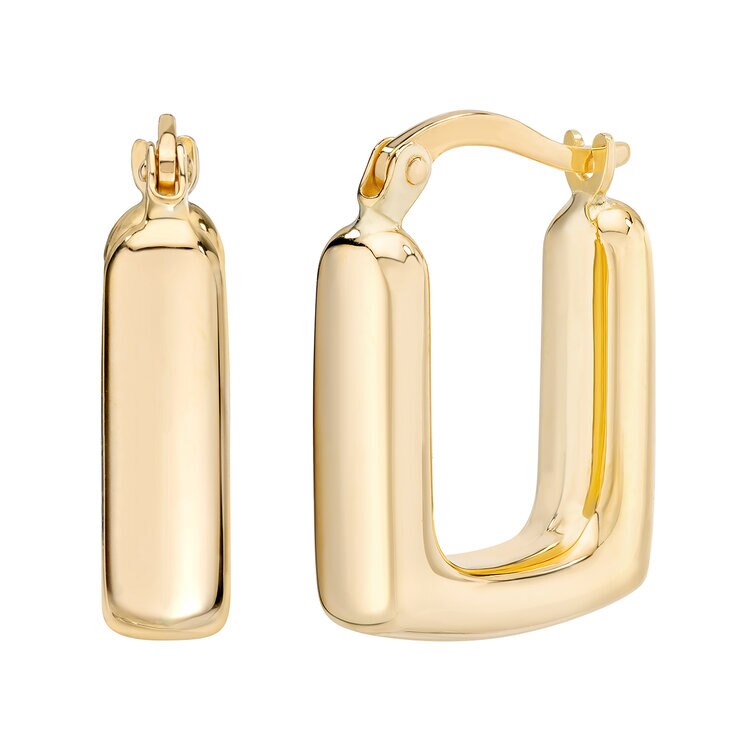Aretes, Oro Amarillo de 14K — Imagen 2 de 4