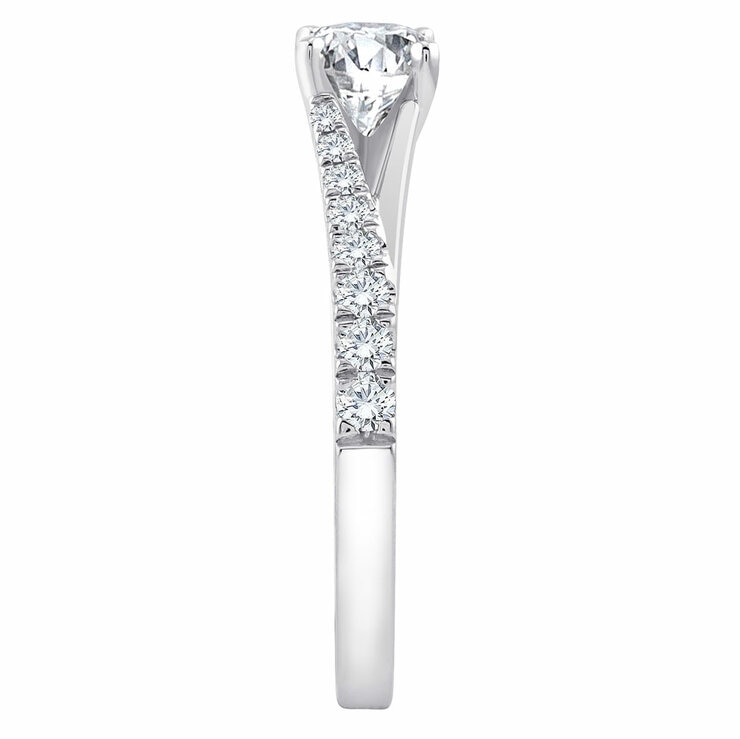 Anillo, 0.97ctw, en Platino — Imagen 2 de 4