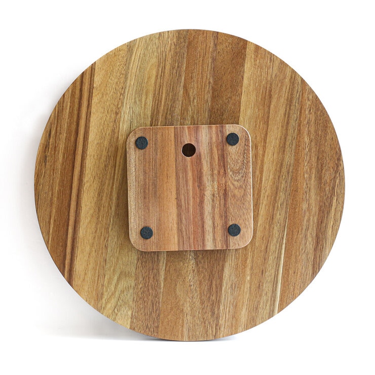 Over & Back Lazy Susan de Madera de Acacia 46 cm — Imagen 2 de 4