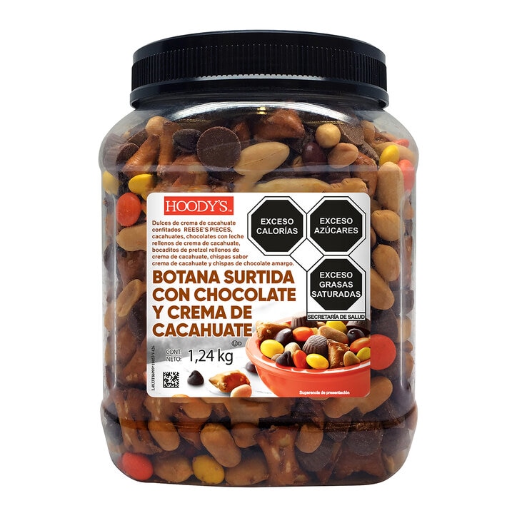 Hoody's Botana Surtida con Chocolate y Crema de Cacahuate 1.24 kg — Imagen 1 de 2
