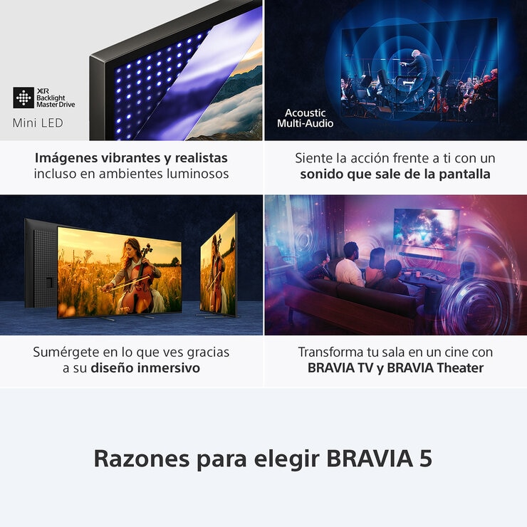 Sony Pantalla 75" BRAVIA II Led Smart TV — Imagen 3 de 4