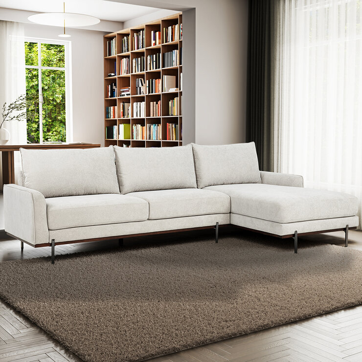 Primo, Myla, Sofá Seccional con Chaise — Imagen 1 de 4