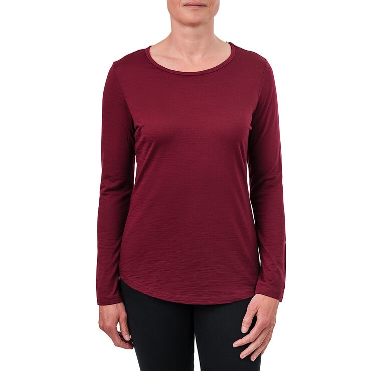 Seg'Ments Playera de Manga Larga y Cuello Redondo para Dama Varias Tallas y Colores — Imagen 2 de 3