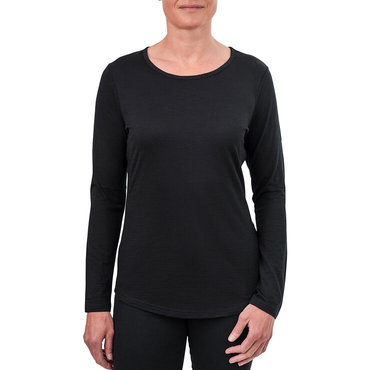 Seg'Ments Playera de Manga Larga y Cuello Redondo para Dama Varias Tallas y Colores — Imagen 1 de 3
