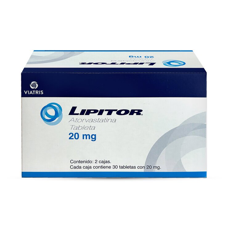 Lipitor 20mg 60 Tabletas — Imagen 2 de 3