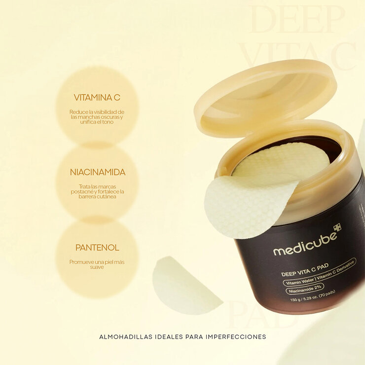 Medicube Vit C, Pads + Ampolleta — Imagen 4 de 4