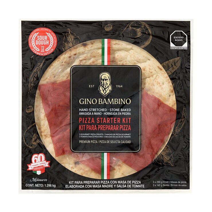 Gino Bambino Pizza Kit 3 pzas