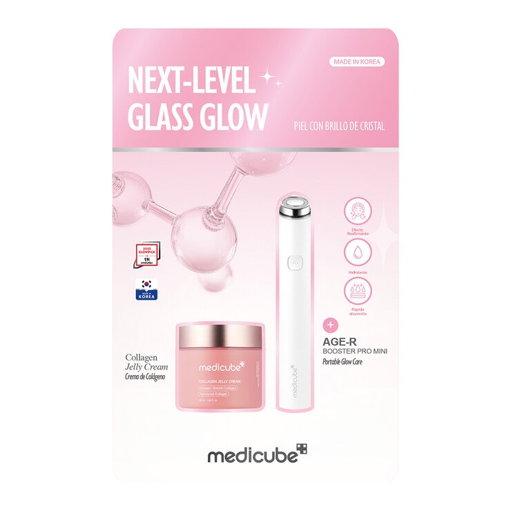 Medicube Mini Booster Pro + Collagen Jelly Cream — Imagen 3 de 4