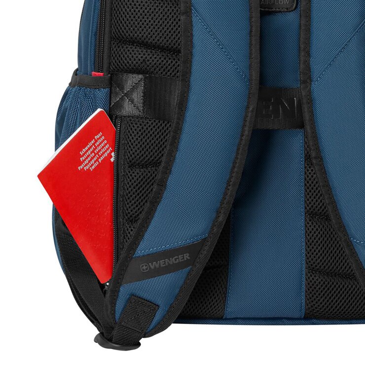 Wenger, Mochila XE Professional para laptop de hasta 15.6 ", Color Azul — Imagen 4 de 4