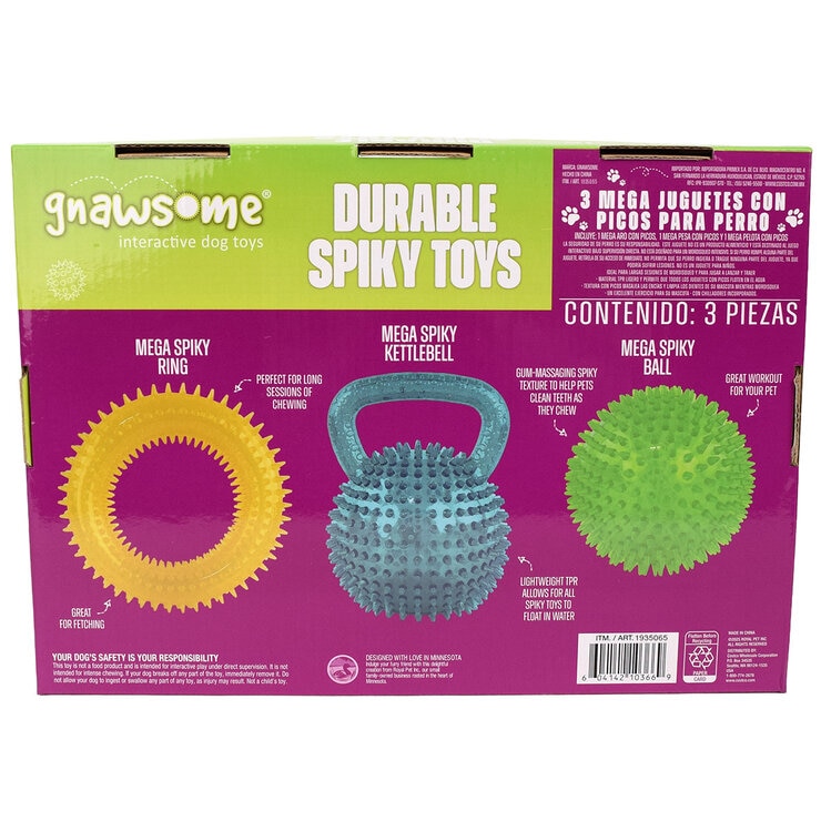 Gnawsome Juguetes para Perro 3 pzas — Imagen 3 de 3