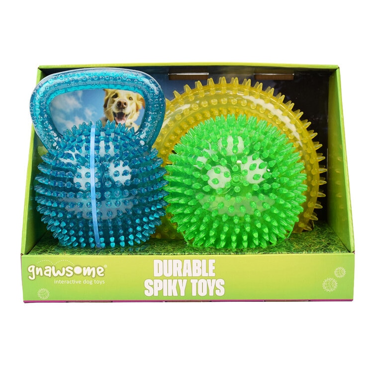 Gnawsome Juguetes para Perro 3 pzas