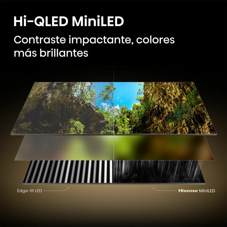 Hisense Pantalla 50" Miniled 4K Fire TV — Imagen 4 de 4