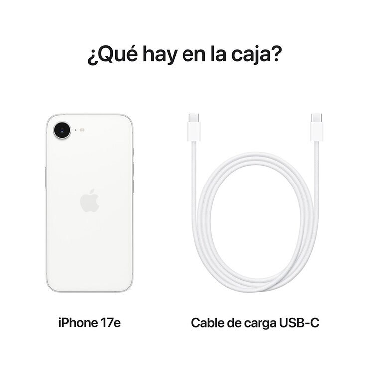 Apple iPhone 17e 512GB Blanco — Imagen 2 de 4
